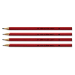 5 Star HB Pencil Red [Pack 12]
